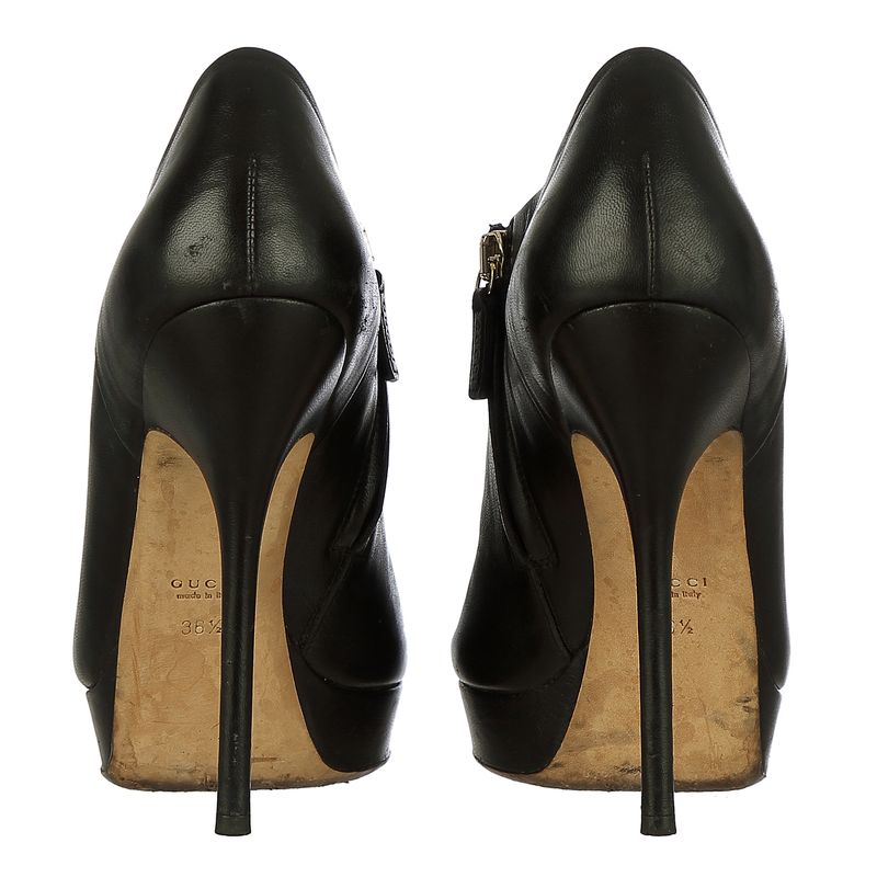 Ankle-Boot-Gucci-Couro-Preto