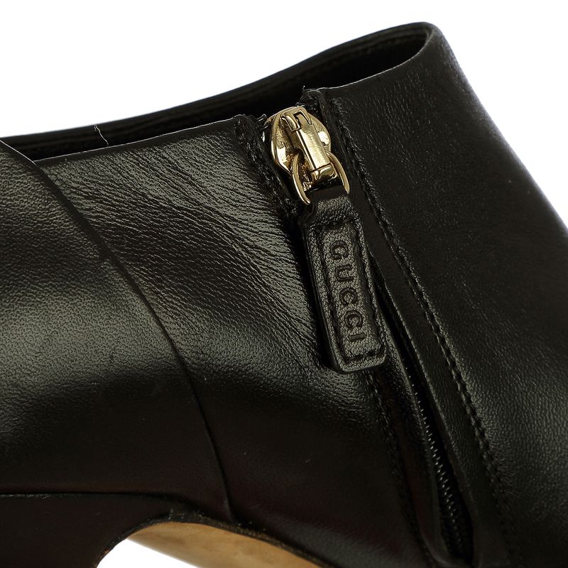 Ankle-Boot-Gucci-Couro-Preto