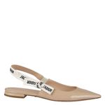 Sapatilha-Christian-Dior-Slingback-J-Adior-Verniz-Bege