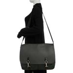 Pasta-Louis-Vuitton-Couro-Preto-e-Nylon-