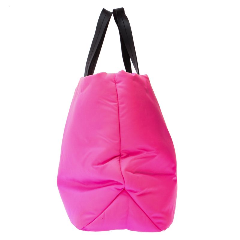 Bolsa-Prada-Tote-Nylon-Acolchoado-Rosa-Neon