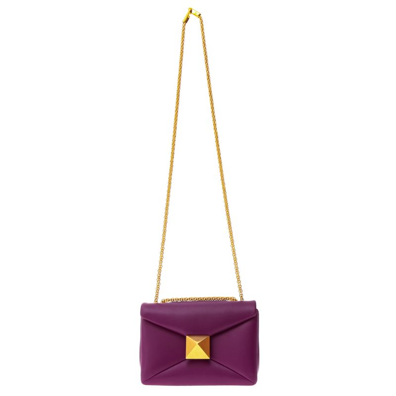Bolsa-Valentino-Garavani-One-Stud-Roxa