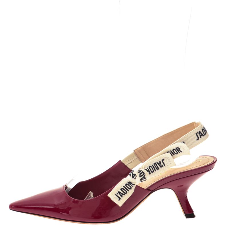 Slingback-Christian-Dior-J-adior-Vinho
