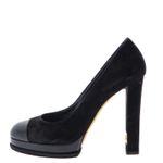 Pump-Chanel-Couro-e-Camurca-Preto