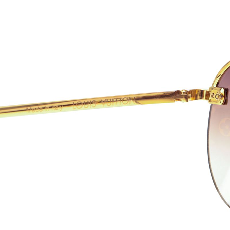 Oculos-Louis-Vuitton-Clockwise-Dourado
