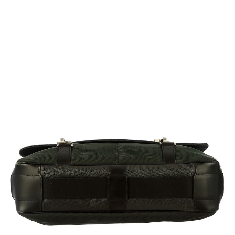 Pasta-Louis-Vuitton-Couro-Preto-e-Nylon-