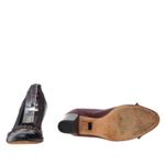 Sapato-Chanel-Couro-Vinho-e-Preto