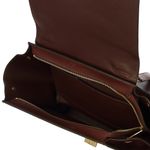 Bolsa-Celine-Trapeze-Couro-e-Camurca-Vinho