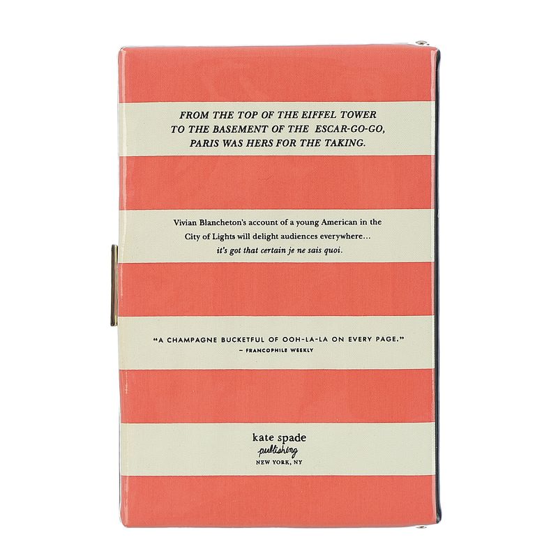 Clutch-Book-Kate-Spade-Tecido-Estampado