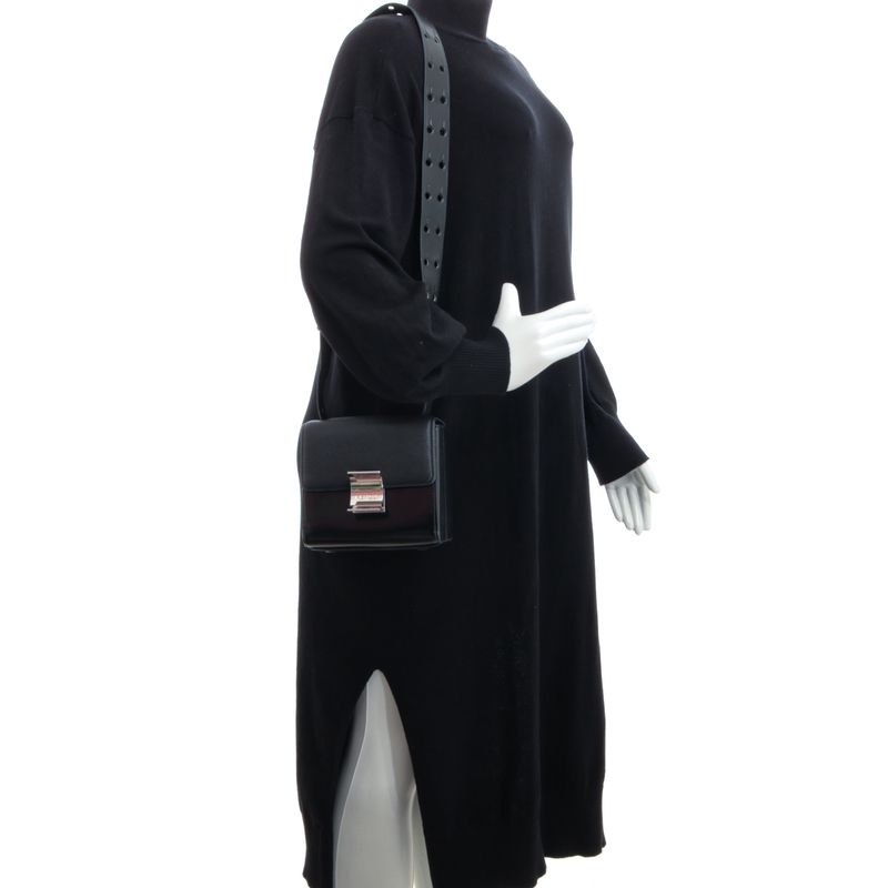 Bolsa-Kenzo-Transversal-Couro-Preto