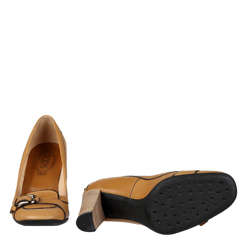 Sapato-Tods-Couro-Bege-e-Preto