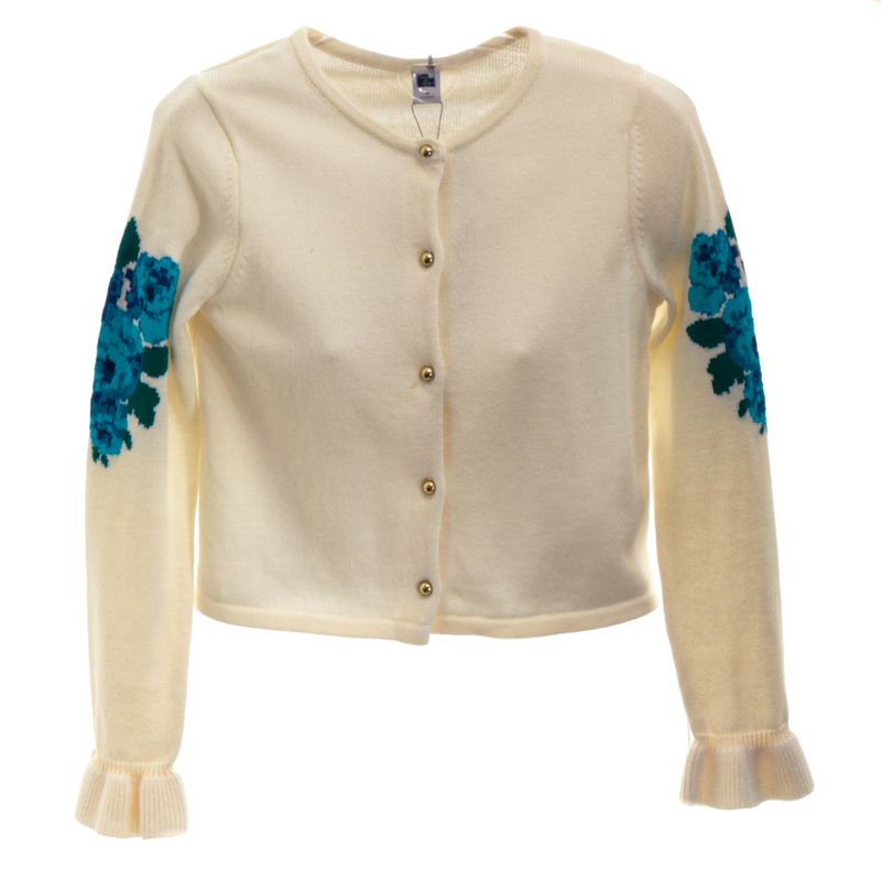 Cardigan-Janie-and-Jack-Infantil-Creme-Flores-Azuis