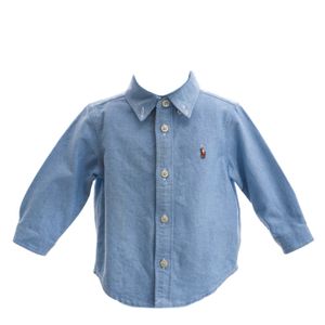 Camisa Ralph Lauren Infantil Azul