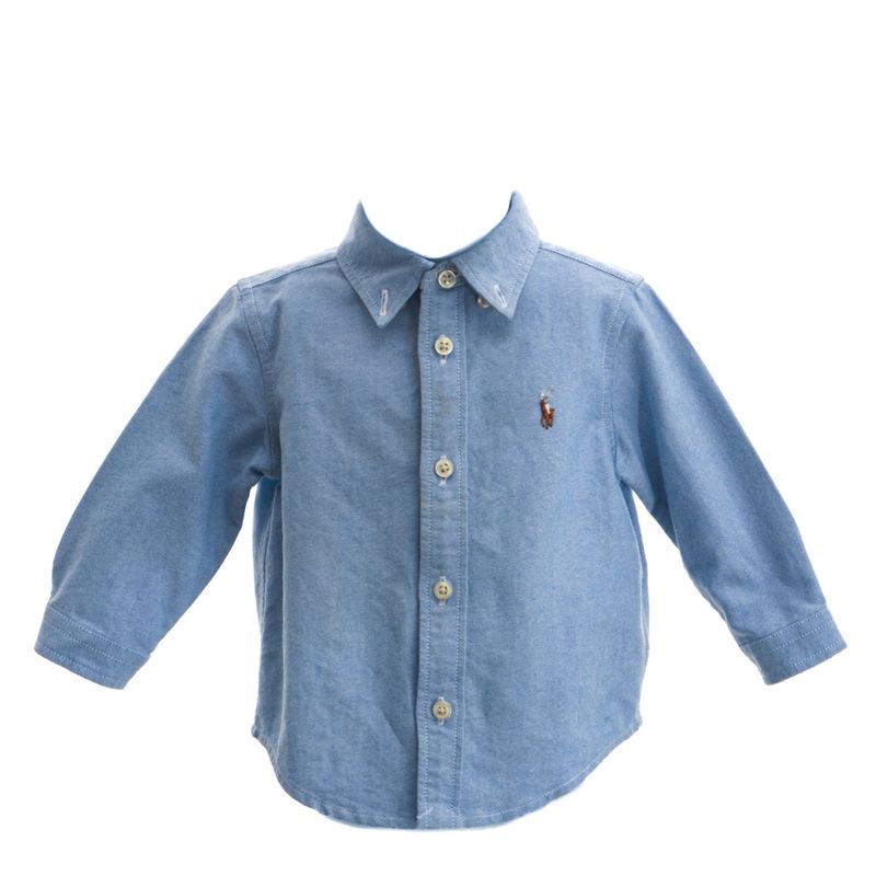 Camisa-Ralph-Lauren-Infantil-Azul