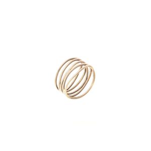 Anel Tiffany & Co Wave Elsa Peretti Prata