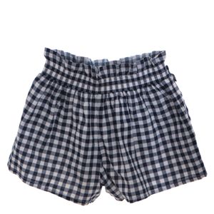 Short Janie and Jack Xadrez Preto e Marinho