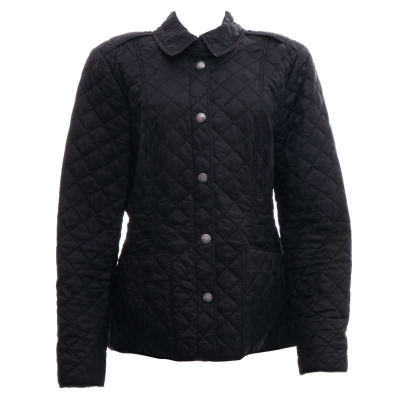 Casaco-Burberry-Metalasse-Nylon-Preto