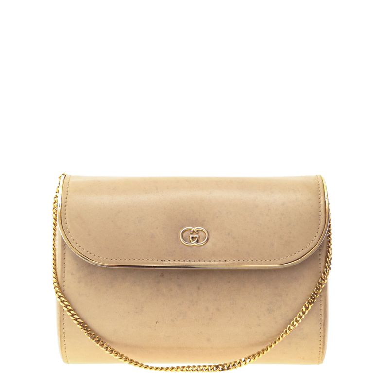 Bolsa-Gucci-Vintage-Couro-Creme