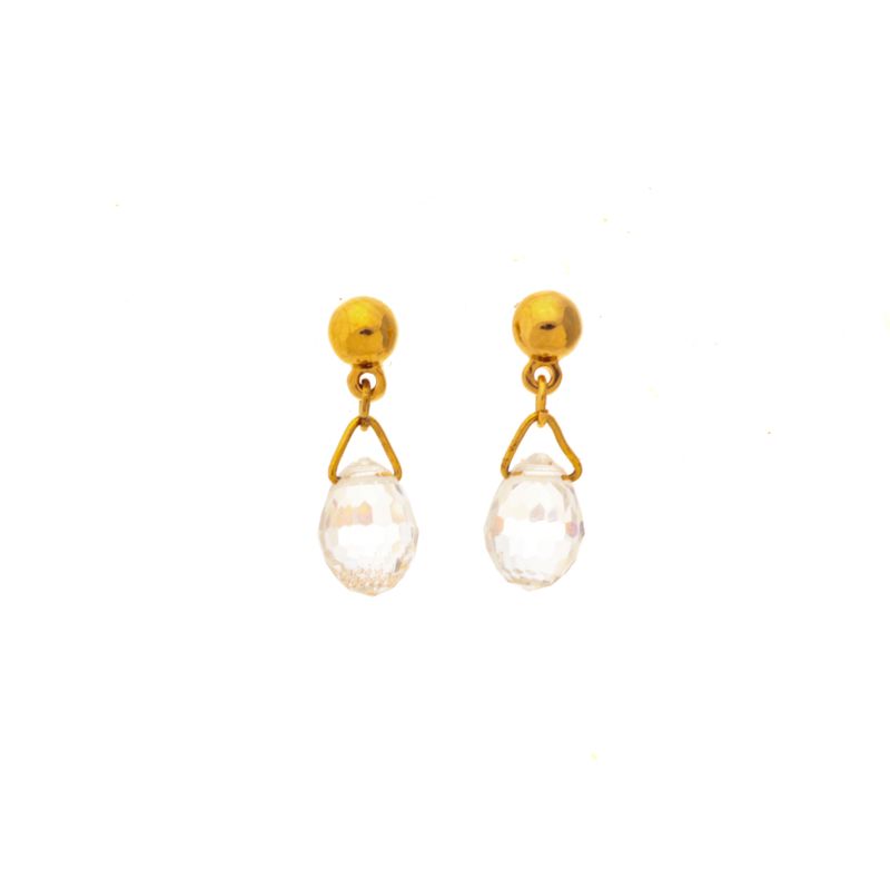 Brinco-Swarovski-Dourado-Cristal-Gota