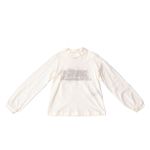 Camiseta-Burberry-Infantil-Manga-Longa-Branca