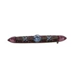 Broche-Vintage-Comprido-Cristal-Azul-Rosa