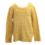 Sueter-Polo-Ralph-Lauren-Infantil-Trico-Amarelo