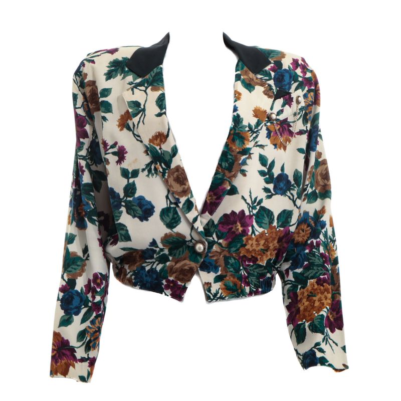 Blazer-Vintage-Branco-Estampa-Floral