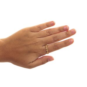 Aliança Carla Amorim Leblon Ouro Amarelo