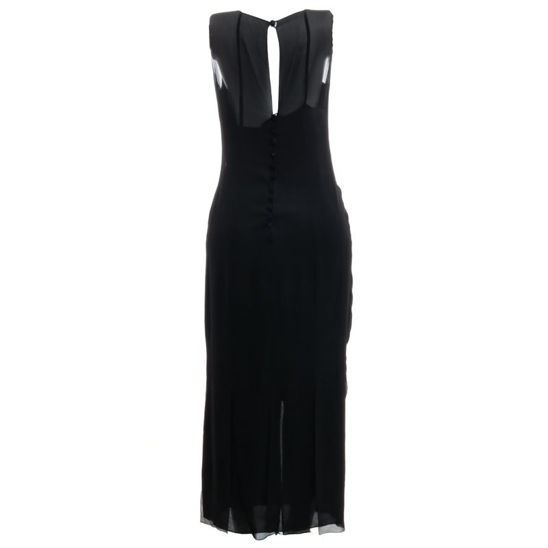 Vestido-Chanel-Seda-Preto