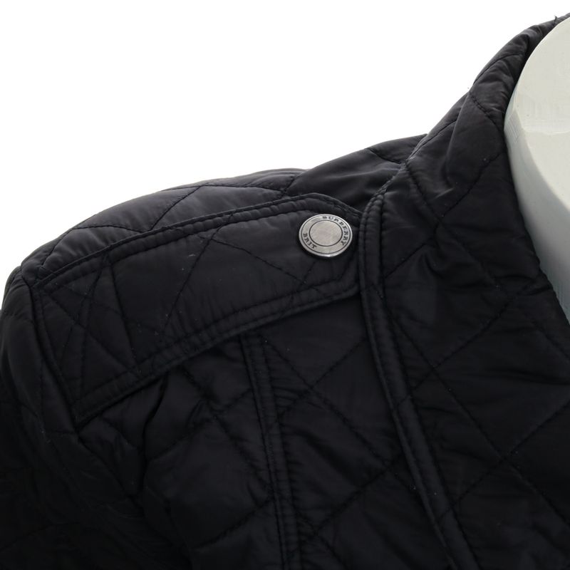 Casaco-Burberry-Metalasse-Nylon-Preto
