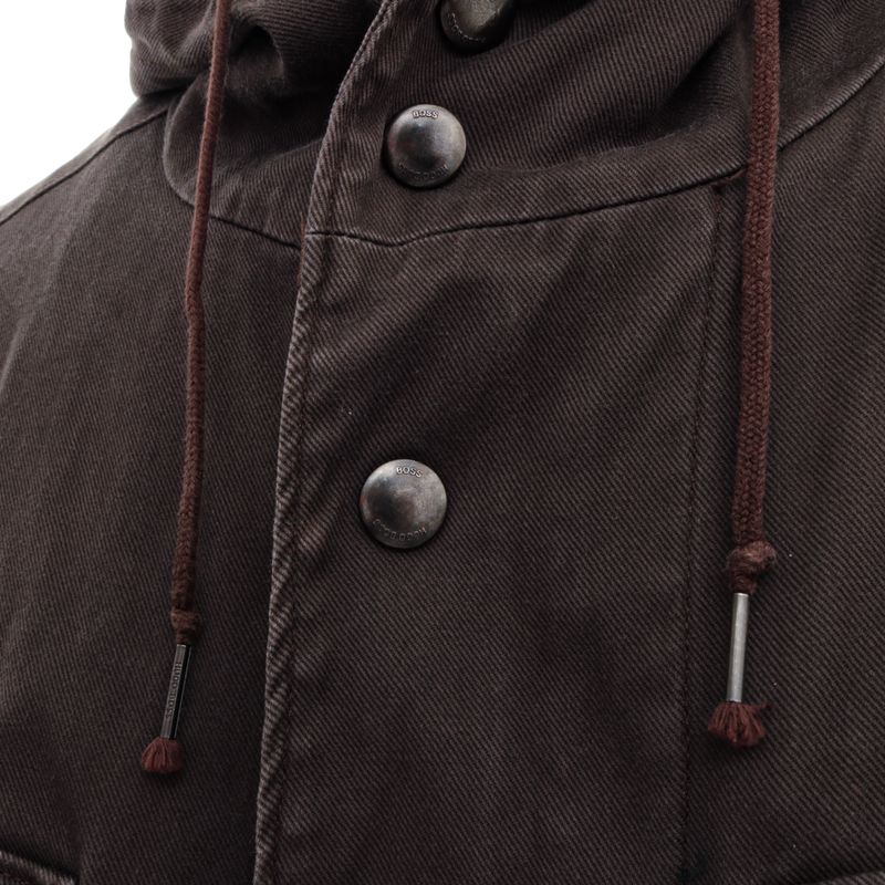 Parka-Hugo-Boss-Marrom