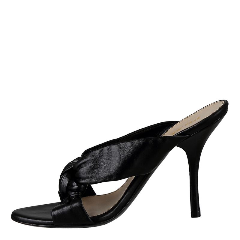 Sandalia-Mule-Prada-Couro-Preto