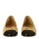 Sapatilha-Chanel-CC-Cap-Couro-Bicolor