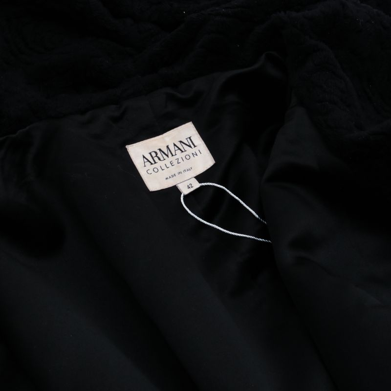 Sobretudo-Armani-Collezioni-Vintage-Preto