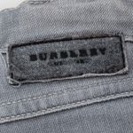 Calca-Jeans-Burberry-Infantil-Cinza