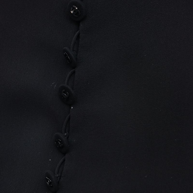 Vestido-Chanel-Seda-Preto