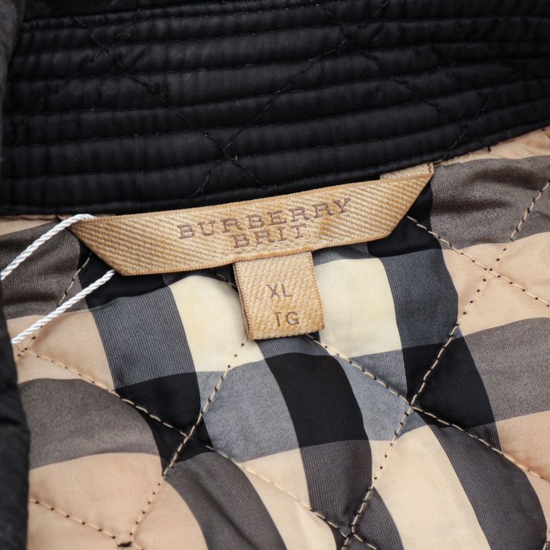 Casaco-Burberry-Metalasse-Nylon-Preto