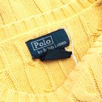 Sueter-Polo-Ralph-Lauren-Infantil-Trico-Amarelo