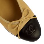 Sapatilha-Chanel-CC-Cap-Couro-Bicolor