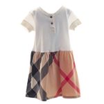 Vestido-Burberry-Infantil-Branco-e-House-Check