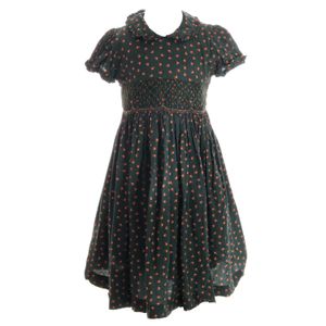Vestido Mixed Kids Verde Avelãs