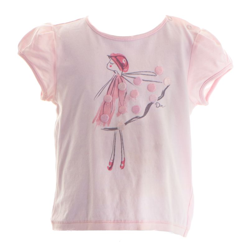 Camiseta-Dior-Baby-Rosa