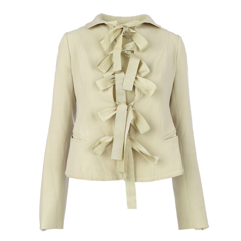 Blazer-Gloria-Coelho-Tecido-Creme