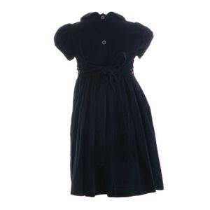 Vestido Mixed Kids Veludo Cotelê Marinho