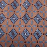 Gravata-Balmain-Marrom-e-Azul