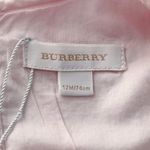 Vestido-Burberry-Infantil-Quadriculado-Branco-e-Rosa