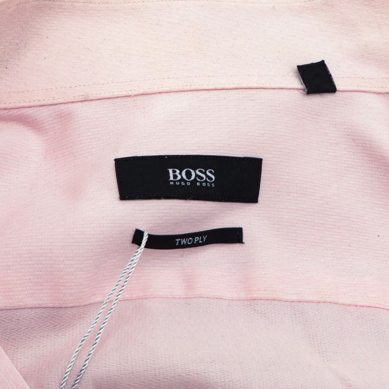 Camisa-Social-Hugo-Boss-Rosa