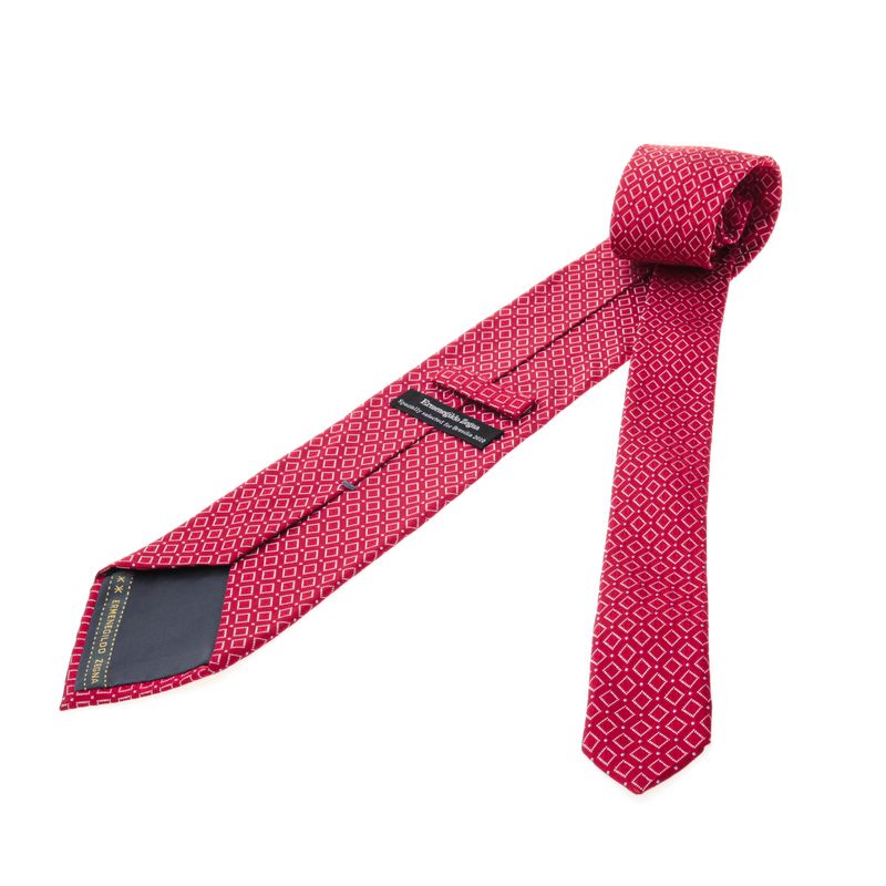Gravata-Ermenegildo-Zegna-Vermelha