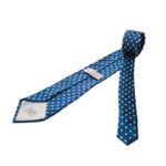 Gravata-Ermenegildo-Zegna-Azul-Flores