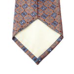 Gravata-Balmain-Marrom-e-Azul